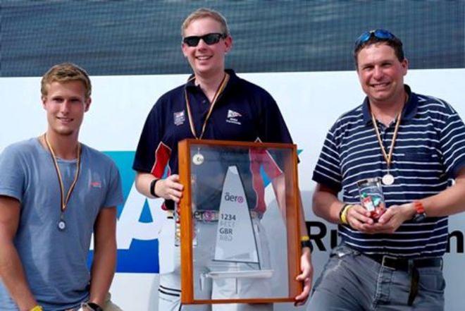 RS Aero 9 podium - RS Aero European Championships © Ants Haavel